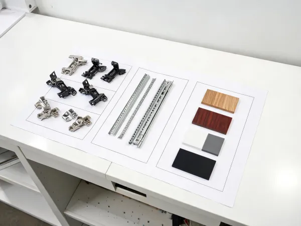 Cabinet hardware checklist